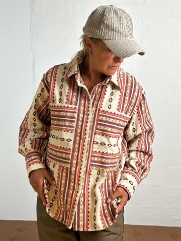 GASPAR Malmø Jacquard Shirt 2507307 Skjorte Off white